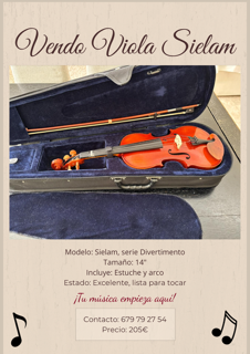 Viola Sielam Divertimento 14"